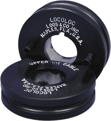 Loos & Co. - 3/32" Straight Shank Terminal Die - Metal/Black - Exact Tool & Supply