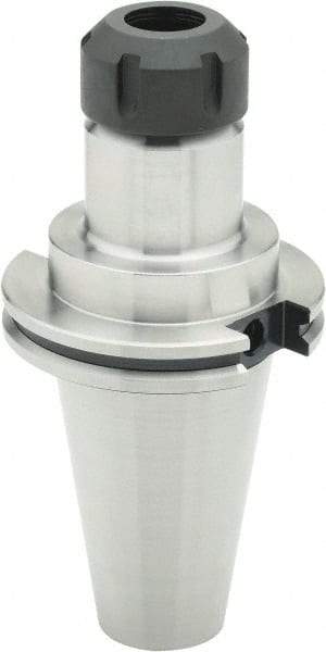 Parlec - 1mm to 16mm Capacity, 8.22" Projection, CAT50 Taper Shank, ER25 Collet Chuck - 12.22" OAL - Exact Tool & Supply