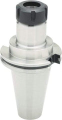 Parlec - 2mm to 20mm Capacity, 4" Projection, CAT50 Taper Shank, ER32 Collet Chuck - 8" OAL - Exact Tool & Supply