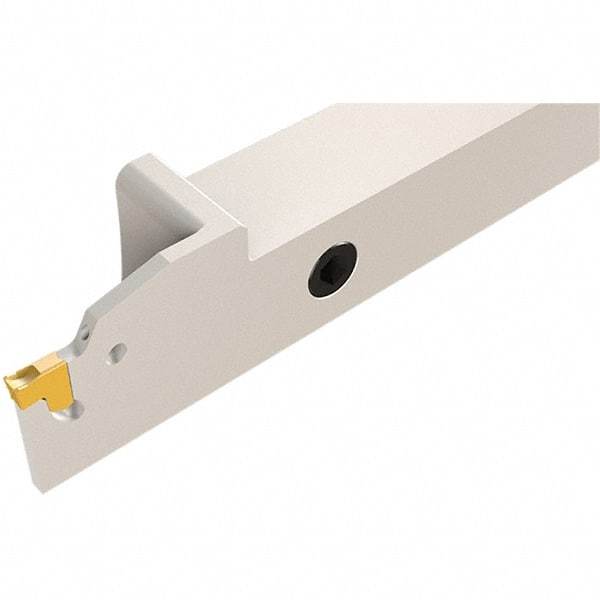 Iscar - External Thread, 0.197" Max Depth of Cut, 2.39mm Min Groove Width, 120mm OAL, Right Hand Indexable Grooving Cutoff Toolholder - 20mm Shank Height x 20mm Shank Width, PENTA 34F Insert Style, PCHPRS Toolholder Style, Series PentaCut - Exact Tool & Supply
