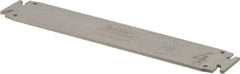 Iscar - 1.38" Blade Height, 0.98" Blade Width, 7.087" OAL, Neutral Cut, Double End Indexable Cut-Off Blade - TGSU Blade, Tang-GripIQ Series - Exact Tool & Supply