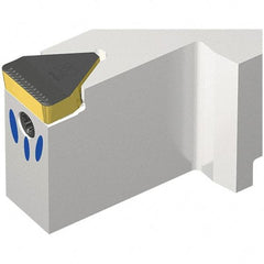 Iscar - THD, External, Right Hand, 40mm Max Depth of Cut, 18mm Max Groove Width, Indexable Grooving Tool Holder - TIGER 1820Y-IQ Insert Compatibility, 32mm Shank Height, 32mm Shank Width, 170mm OAL, Through Coolant - Exact Tool & Supply