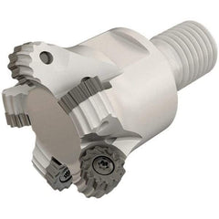 Iscar - 0.984" Cutting Diam, Modular Connection Indexable Copy End Mill - 3 Inserts, RCMT/RCCT-MO, RCMT/RCMW/RCCW-FW, RCMW/RCCW-MO Insert, ERW-M Toolholder, Through Coolant - Exact Tool & Supply