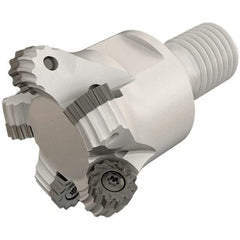 Iscar - 1.26" Cutting Diam, Modular Connection Indexable Copy End Mill - 4 Inserts, RCMT/RCCT-MO, RCMT/RCMW/RCCW-FW, RCMW/RCCW-MO Insert, ERW-M Toolholder, Through Coolant - Exact Tool & Supply