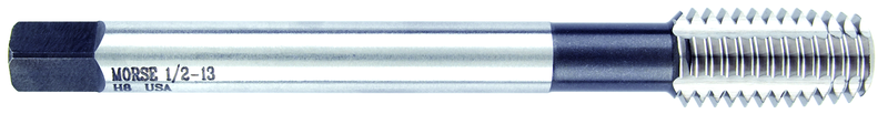 1/2-13 Dia. - GH8 - 4 FL - Premium HSS - Bright - Bottoming Thread Forming Tap - Exact Tool & Supply