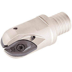 Iscar - 25mm Cut Diam, 20mm Max Depth of Cut, 57mm OAL, Indexable Ball Nose End Mill - 40mm Head Length, T15 Modular Connection, BCM-MM Toolholder, BCR Insert - Exact Tool & Supply