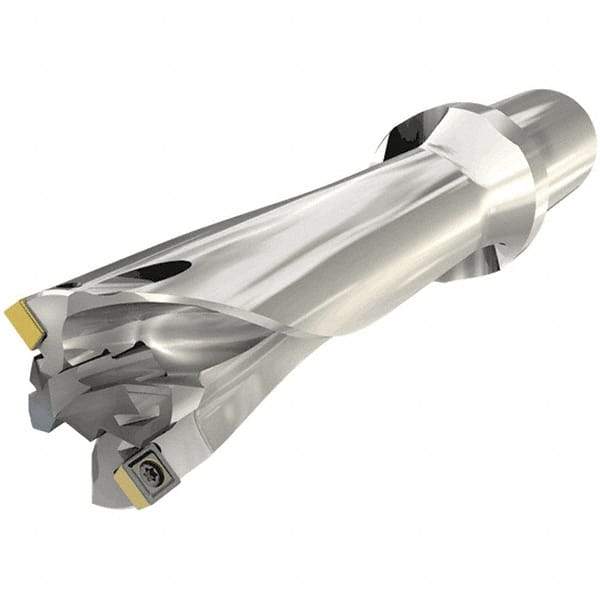Iscar - 15 to 26mm Diam, 5xD, 130mm Max Depth, 32mm Shank Diam, 227.3mm OAL, Replaceable Tip Drill - ICP, SOGX-W Insert, MNC Toolholder, Series Combicham - Exact Tool & Supply