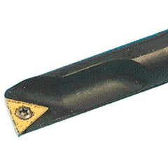 Iscar - 11mm Min Bore Diam, 125mm OAL, 10mm Shank Diam, A-STLP Indexable Boring Bar - 18mm Max Bore Depth, TP.. 1102.. Insert, Screw Holding Method - Exact Tool & Supply
