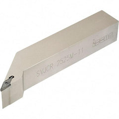 Iscar - SVJC, Right Hand Cut, 93° Lead Angle, 5/8" Shank Height x 5/8" Shank Width, Neutral Rake Indexable Turning Toolholder - 2.9" OAL, VCM..33.. Insert Compatibility, Series Isoturn - Exact Tool & Supply