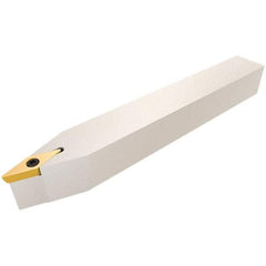 Iscar - SVVC, Neutral Cut, 72.5° Lead Angle, 25mm Shank Height x 25mm Shank Width, Neutral Rake Indexable Turning Toolholder - 150mm OAL, Series Isoturn - Exact Tool & Supply