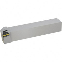 Iscar - PWLO, Left Hand Cut, 95° Lead Angle, 32mm Shank Height x 32mm Shank Width, Negative Rake Indexable Turning Toolholder - 170mm OAL, WOMG Insert Compatibility, Series DoveIQTurn, FeedTurn - Exact Tool & Supply