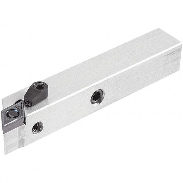 Iscar - PDAC, Right Hand Cut, 90° Lead Angle, 16mm Shank Height x 16mm Shank Width, Neutral Rake Indexable Turning Toolholder - 125mm OAL, DC..070.. Insert Compatibility, Series Isoturn - Exact Tool & Supply