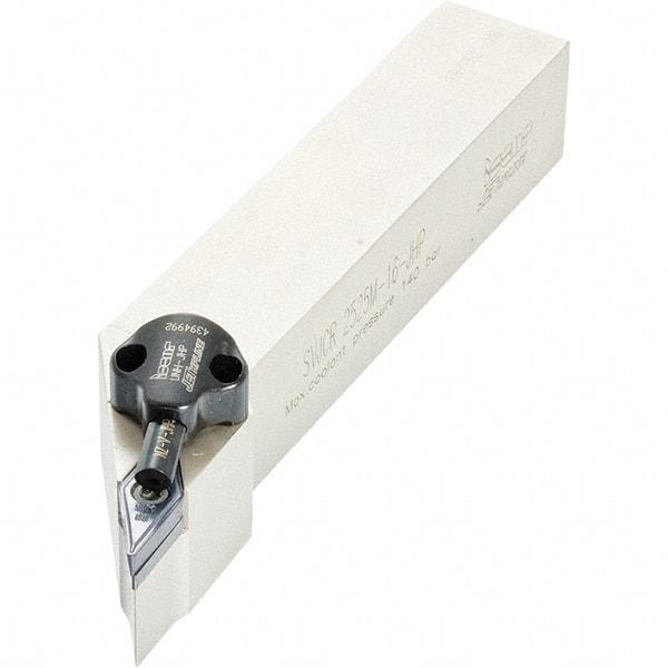 Iscar - SLAN, Right Hand Cut, 90° Lead Angle, 1-1/4" Shank Height x 1-1/4" Shank Width, Negative Rake Indexable Turning Toolholder - 6" OAL, LNMX 1506.. Insert Compatibility, Series Heliturn - Exact Tool & Supply