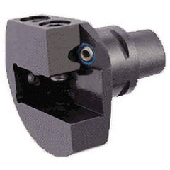 Iscar - Right Hand Cut, C5 Modular Connection, Square Shank Lathe Modular Clamping Unit - Through Coolant - Exact Tool & Supply