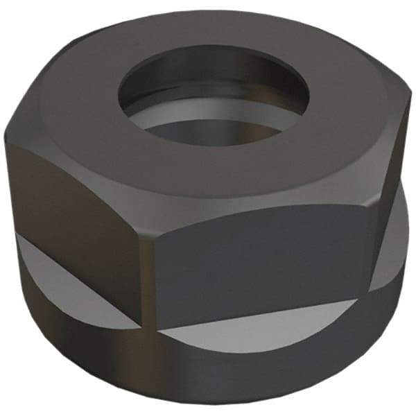 Iscar - Collet Clamping Nut - Series ER25 - Exact Tool & Supply
