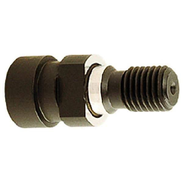 Iscar - DIN69871-40 Taper, M16x2 Thread, 15° Angle Radius, Standard Retention Knob - 2.0866" OAL, 0.8307" Knob Diam, 63/64" from Knob to Flange - Exact Tool & Supply