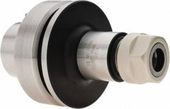 Iscar - 0.5mm to 10mm Capacity, 80mm Projection, HSK63F Hollow Taper, ER16 Collet Chuck - 0.0001" TIR, Through-Spindle - Exact Tool & Supply