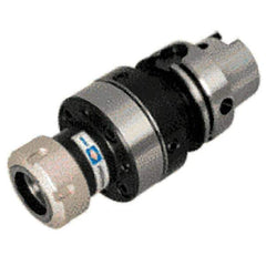 Iscar - 134.5mm Projection, HSK63A Taper Shank, ER32 Collet Chuck - Exact Tool & Supply