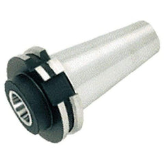 Iscar - Click-In Quick Change, DIN69871-40 Rotary Tool Holder Quick Change Master Holder - 41mm Nose Diameter, 20.1mm Projection, Through Coolant - Exact Tool & Supply