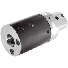 Iscar - 40mm Bore Diam, 75mm Body Diam x 105mm Body Length, Boring Bar Holder & Adapter - 0.4724" Screw Thread Lock, 71mm Bore Depth, Internal Coolant - Exact Tool & Supply