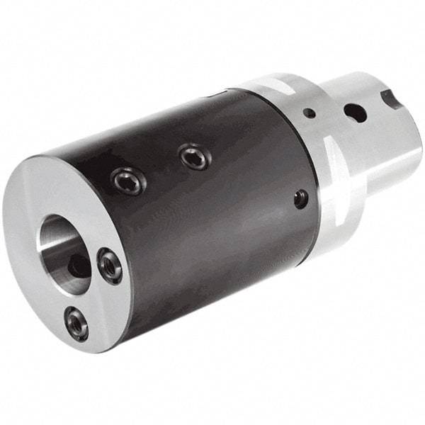 Iscar - 1" Bore Diam, 2.48" Body Diam x 3-15/16" Body Length, Boring Bar Holder & Adapter - 0.4724" Screw Thread Lock, 2.362" Bore Depth, Internal Coolant - Exact Tool & Supply