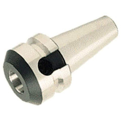 Iscar - BT40 Taper Shank 10mm Hole End Mill Holder/Adapter - 35mm Nose Diam, 45mm Projection, Through-Spindle Coolant - Exact Tool & Supply