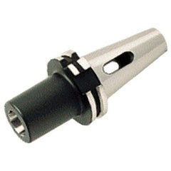 Iscar - DIN69871-40 Outside Taper, 4MT Inside Taper, DIN69871 to Morse Taper Adapter - 95mm Projection, 48mm Nose Diam, 0.0002" TIR - Exact Tool & Supply