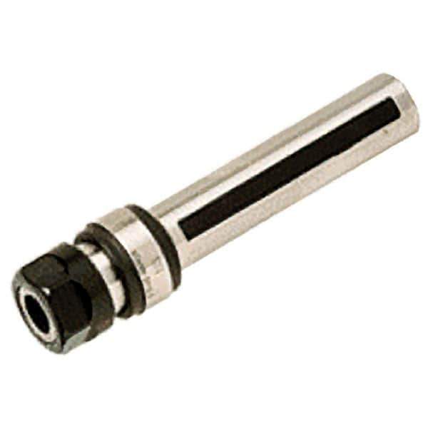 Iscar - 32mm Straight Shank Diam Tapping Chuck/Holder - M6 to M27 Tap Capacity, 95.2mm Projection - Exact Tool & Supply
