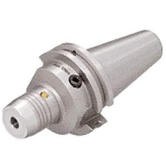 Iscar - SK40 Taper Shank, 16mm Hole Diam, Hydraulic Tool Holder/Chuck - 34mm Nose Diam, 80mm Projection, 52mm Clamp Depth, 12,000 RPM, Through Coolant - Exact Tool & Supply