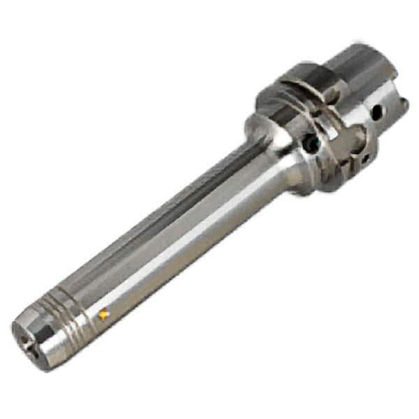 Iscar - HSK63A Taper Shank, 20mm Hole Diam, Hydraulic Tool Holder/Chuck - 38mm Nose Diam, 200mm Projection, 52mm Clamp Depth, 15,000 RPM, Through Coolant - Exact Tool & Supply