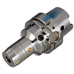 Iscar - HSK63A HYDRO1/4X3.150 Taper Shank, 1/4" Hole Diam, Hydraulic Tool Holder/Chuck - 3.15" Projection - Exact Tool & Supply
