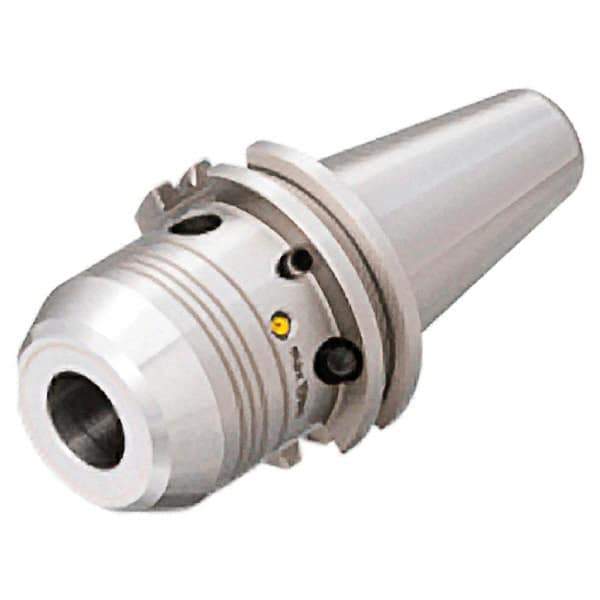Iscar - CAT40 Taper Shank, 5/8" Hole Diam, Hydraulic Tool Holder/Chuck - 1.339" Nose Diam, 3.149" Projection, 2.05" Clamp Depth, 12,000 RPM, Through Coolant - Exact Tool & Supply