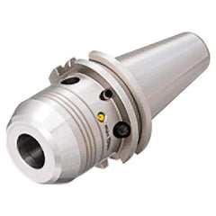 Iscar - CAT40 Taper Shank, 5/8" Hole Diam, Hydraulic Tool Holder/Chuck - 1.339" Nose Diam, 3.149" Projection, 2.05" Clamp Depth, 12,000 RPM, Through Coolant - Exact Tool & Supply
