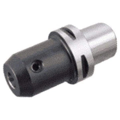 Iscar - C6 Modular Connection 8mm Hole End Mill Holder/Adapter - 28mm Nose Diam, 75mm Projection, DIN Flange Coolant - Exact Tool & Supply