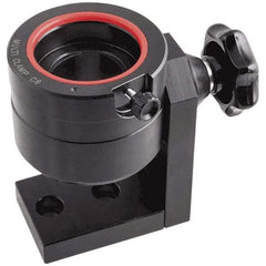 Iscar - 1 Position, C6 Compatible Tool Holder Tightening Fixture - 95mm Head Diam, 104mm Base Length, 142mm Overall Height - Exact Tool & Supply