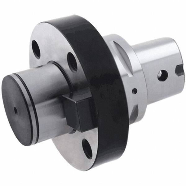 Iscar - C6 Taper Shank, 3/4" Hole Diam x 2" Nose Diam Milling Chuck - 3.78" Projection, 0.0001" TIR, Through-Spindle Coolant, - Exact Tool & Supply