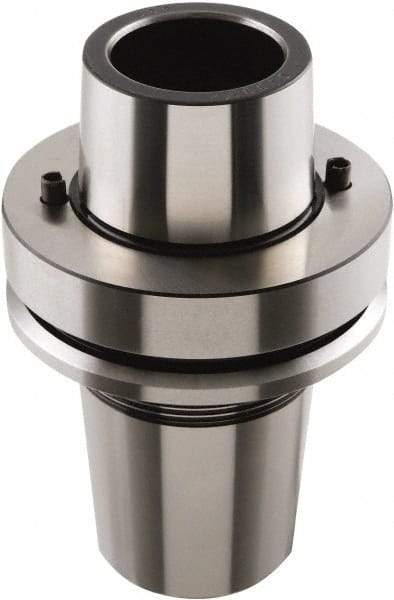 Iscar - 1" Hole Diam, HSK80FM Taper Shank Shrink Fit Tool Holder & Adapter - 3-1/2" Projection, 1.732" Nose Diam, 2.28" Clamping Depth, 25,000 RPM, Through Coolant - Exact Tool & Supply