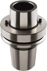Iscar - 1" Hole Diam, HSK80FM Taper Shank Shrink Fit Tool Holder & Adapter - 3-1/2" Projection, 1.732" Nose Diam, 2.28" Clamping Depth, 25,000 RPM, Through Coolant - Exact Tool & Supply
