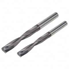 Iscar - 9mm Solid Carbide Jobber Drill - Exact Tool & Supply