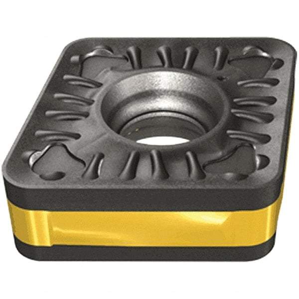 Iscar - COMG543 R3P-IQ Grade IC8250 Carbide Turning Insert - TiCN/Al2O3/TiN Finish, 80° Diamond, 15.88mm Inscr Circle, 6.35mm Thick, 1.2mm Corner Radius - Exact Tool & Supply