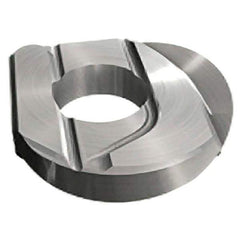 Iscar - HBRD200 QF Grade IC928 Carbide Milling Insert - TiAlN Finish, 4.65mm Thick, 20mm Inscribed Circle, 10mm Corner Radius - Exact Tool & Supply