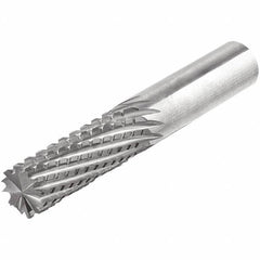 Iscar - 10mm Diam, End Mill End, Solid Carbide Diamond Pattern Router Bit - Right Hand Cut, 2-53/64" OAL, Use on Composite - Exact Tool & Supply