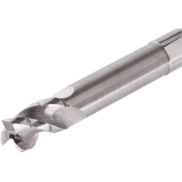 Iscar - 10mm, 3 Flute, Single End, Solid Carbide, 0.2mm Corner Radius End Mill - 92mm OAL, Right Hand Flute, 15mm LOC, Right Hand Cut, 50mm Extended Reach - Exact Tool & Supply