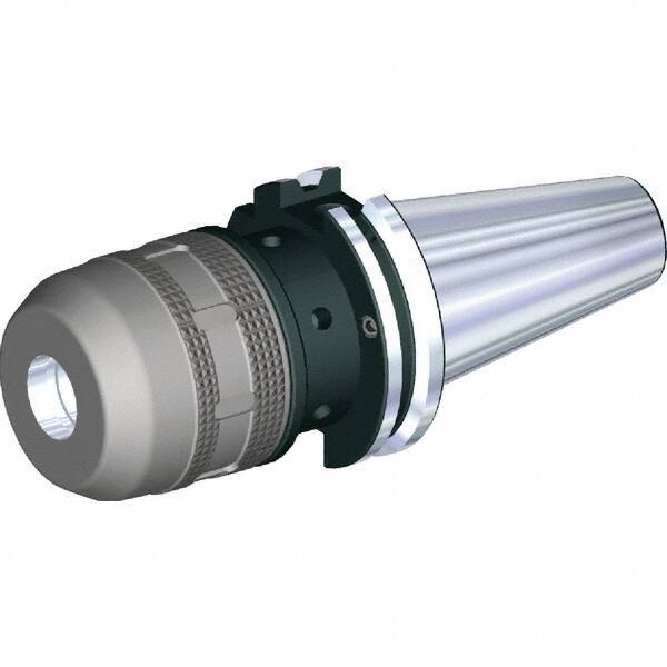Kennametal - DIN69871-50 Taper Shank, 20mm Hole Diam x 2.0866" Nose Diam Milling Chuck - 3.5433" Projection, 0.0001" TIR, Through-Spindle & DIN Flange Coolant, Balanced to 20,000 RPM - Exact Tool & Supply