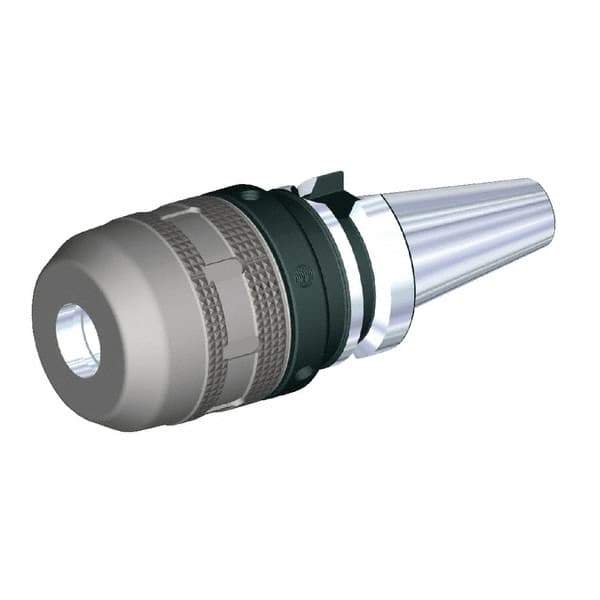 Kennametal - BT30 Taper Shank, 20mm Hole Diam x 2.0866" Nose Diam Milling Chuck - 3.3465" Projection, 0.0002" TIR, Through-Spindle Coolant, Balanced to 20,000 RPM - Exact Tool & Supply
