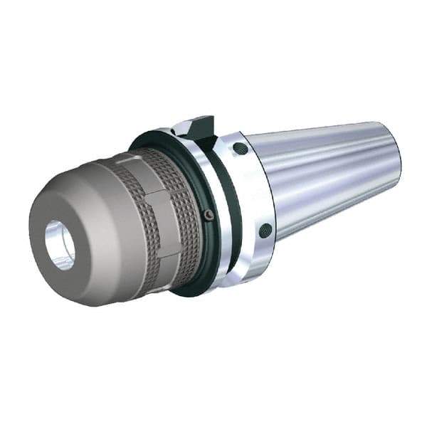 Kennametal - BT40 Taper Shank, 32mm Hole Diam x 2.7559" Nose Diam Milling Chuck - 3.5433" Projection, 0.0001" TIR, Through-Spindle & DIN Flange Coolant, Balanced to 20,000 RPM - Exact Tool & Supply