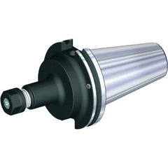 Kennametal - 0.5mm to 13mm Capacity, 6" Projection, CVKV40 Taper Shank, ER20 Collet Chuck - Through-Spindle & DIN Flange Coolant - Exact Tool & Supply