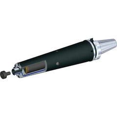 Kennametal - BTKV50 Taper Shank 1" Pilot Diam Shell Mill Holder - 12-1/2" Flange to Nose End Projection, 2-3/4" Nose Diam, 1/2-20 Lock Screw, Through-Spindle & DIN Flange Coolant - Exact Tool & Supply