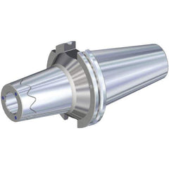 Kennametal - 25mm Hole Diam, DIN69871-40 Taper Shank Shrink Fit Tool Holder & Adapter - 75mm Projection, 46mm Nose Diam, 48mm Clamping Depth, 25,000 RPM, Through Coolant - Exact Tool & Supply