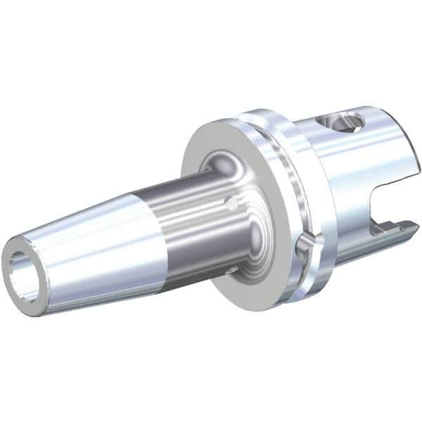 Kennametal - 1-1/4" Hole Diam, KM63XMZ Modular Connection Shrink Fit Tool Holder & Adapter - 4.724" Projection, 1.732" Nose Diam, 2.008" Clamping Depth, 15,000 RPM, Through Coolant - Exact Tool & Supply